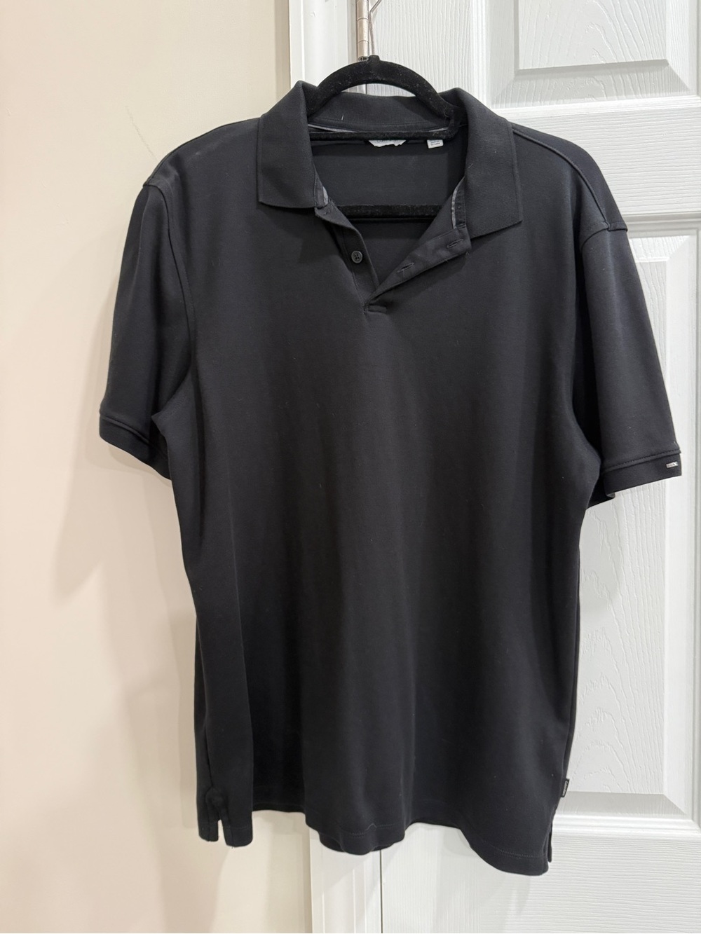 Calvin Klein Black Men's Polo Shirt